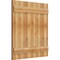 Ekena Millwork Joined Board-n-Batten Shutters, Rough Sawn Western Red Cedar, 32 1/4W x 35H, PR RBJ06S32X035RWR - alternate 3